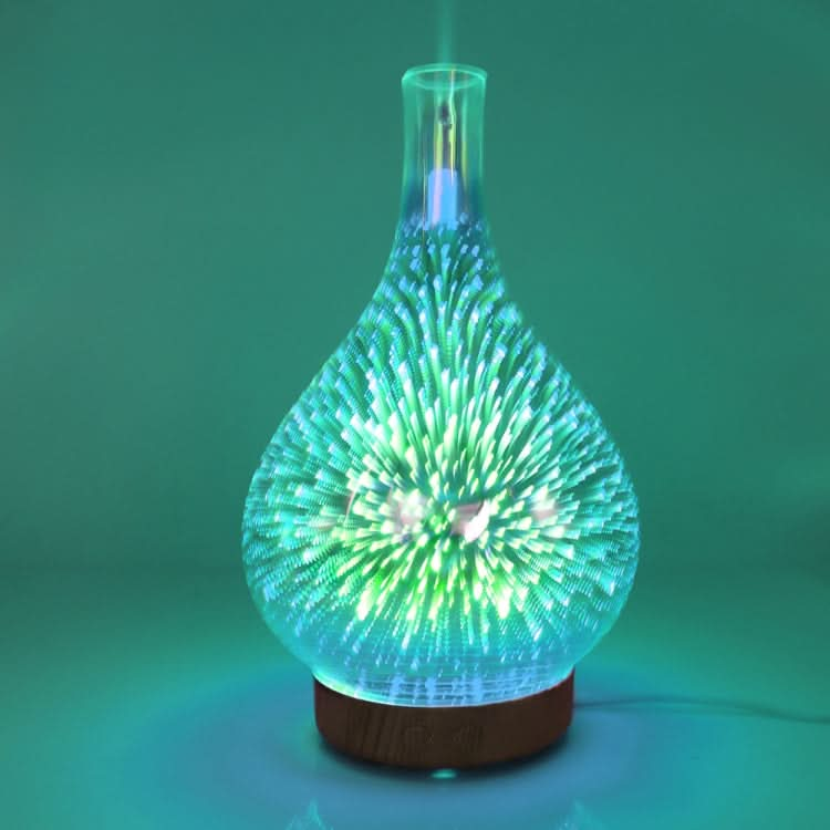 STB-XB10 3D Fireworks 7 Colors LED Night Light Air Humidifier Aroma Essential Oil Diffuser Mist Maker Reluova