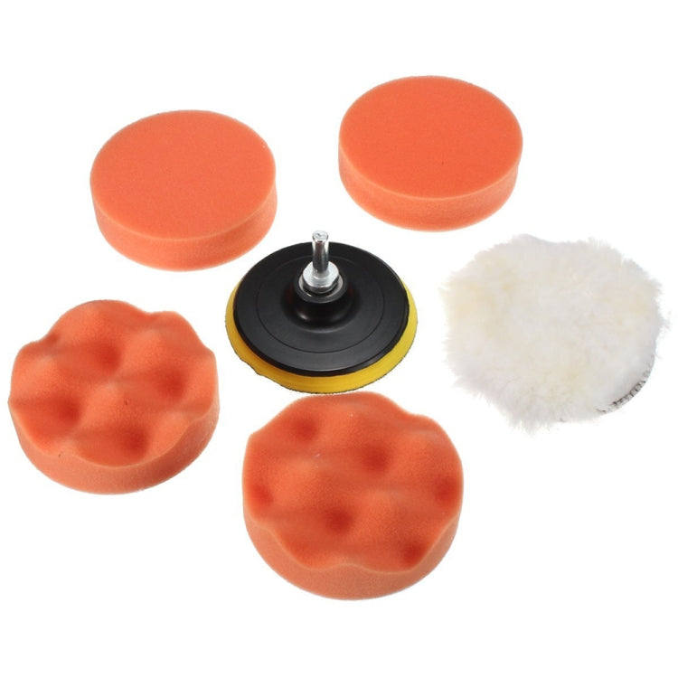 7 in 1 Buffing Pad Set Thread Auto Car Polishing Pad Kit for Car Polisher-Reluova