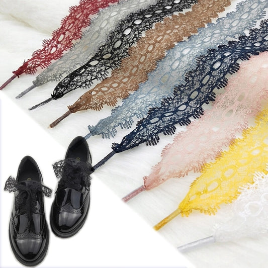 Openwork Lace Laces Off White Shoes Sneaker Casuals Leather Shoelaces