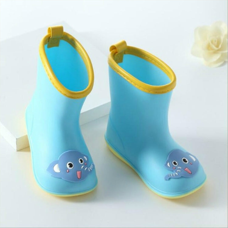 Rubber Children Cartoon Rainshoes Candy Color Rain Boots My Store