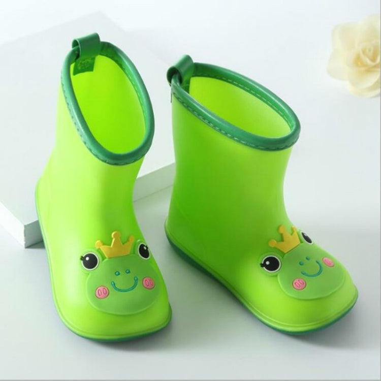 Rubber Children Cartoon Rainshoes Candy Color Rain Boots My Store