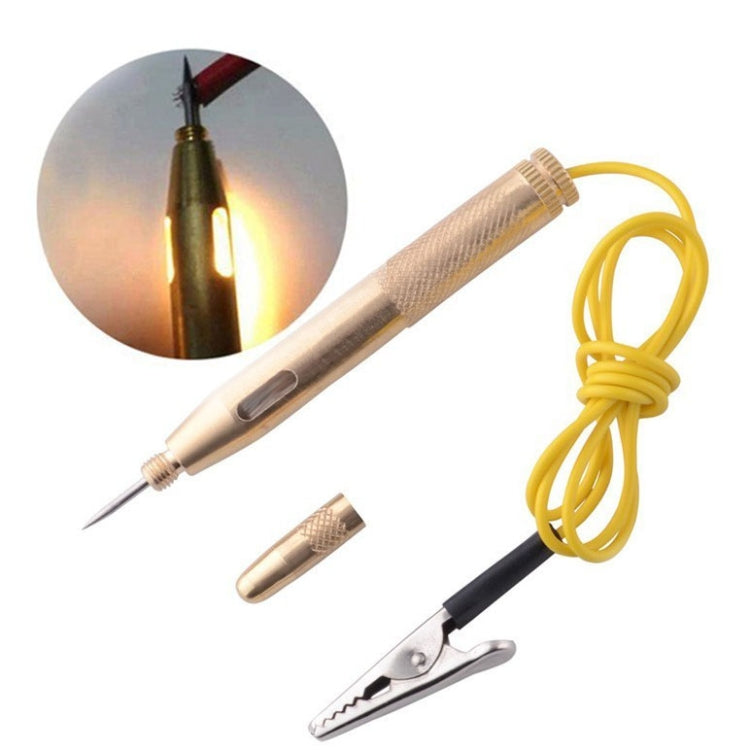 2 PCS 6-24V Copper Electric Pen General Test Light Automotive Circuit Test Pencil-Reluova