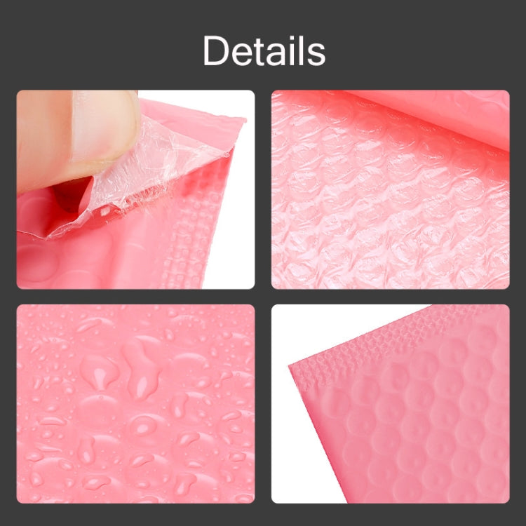 50 PCS Pink Co-Extrusion Film Bubble Bag Logistics Packaging Thickened Packaging Bag My Store