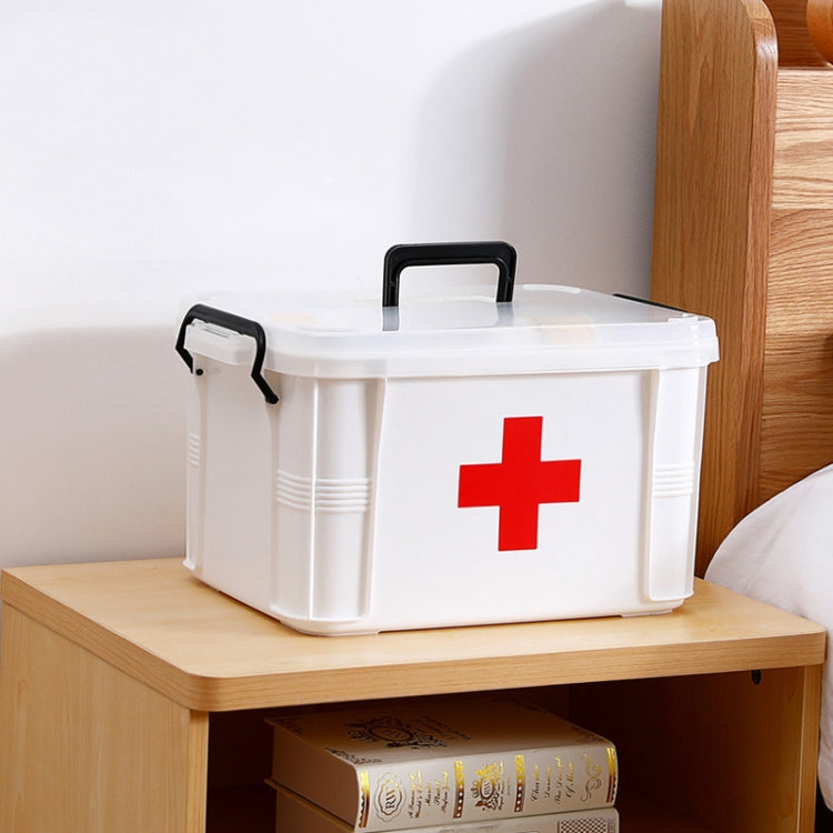 Family Medical Box Multi-layer Medical Emergency Medicine Storage Box Household Plastic Medicine Box