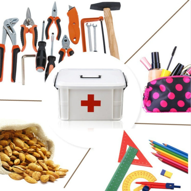 Family Medical Box Multi-layer Medical Emergency Medicine Storage Box Household Plastic Medicine Box