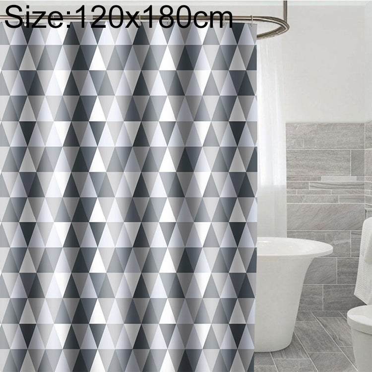 Curtains for Bathroom Waterproof Polyester Fabric Moldproof Bath Curtain My Store