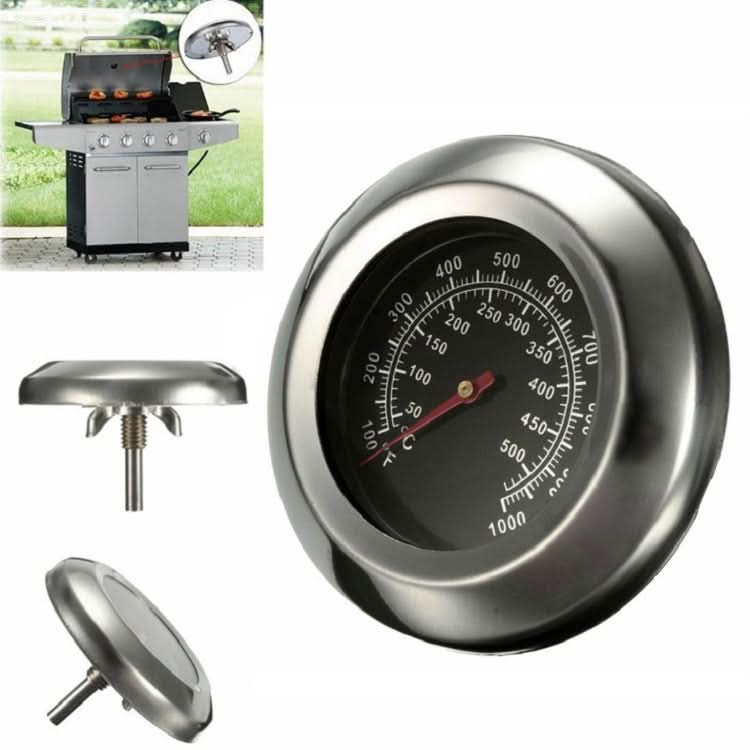 Outdoor Stainless Steel Barbecue Oven Thermometer Reluova