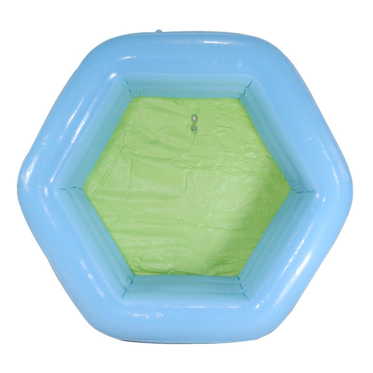 Children Inflatable Swimming Pool Baby Paddling Pool Family Hexagonal Bath