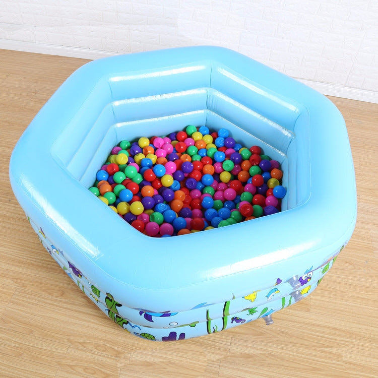 Children Inflatable Swimming Pool Baby Paddling Pool Family Hexagonal Bath Reluova