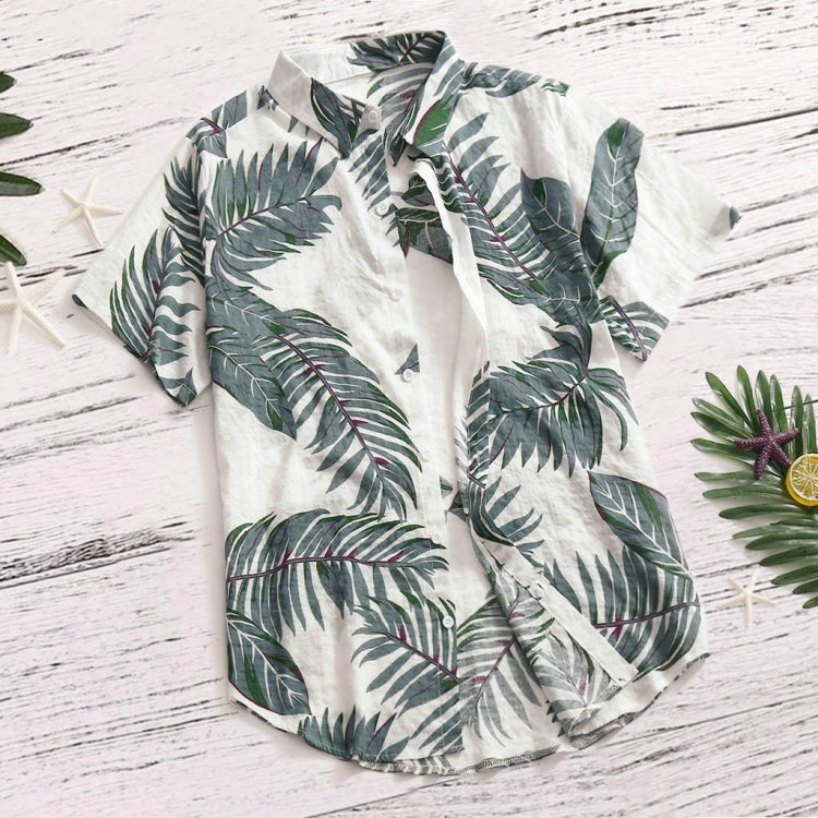 Cotton Casual Beach Holiday Print Shirt for Men