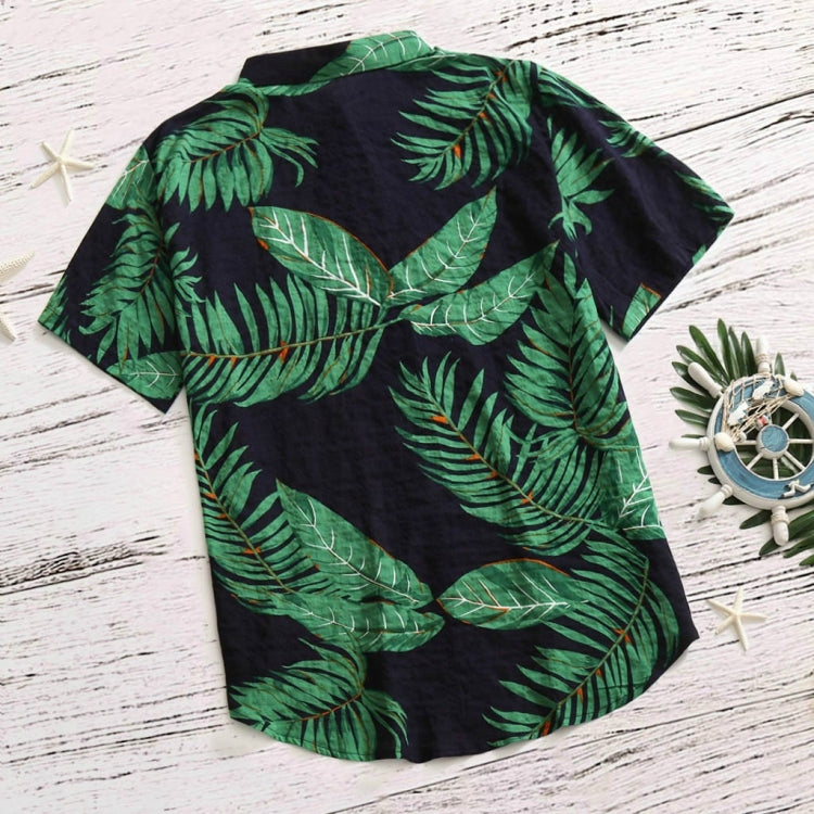 Cotton Casual Beach Holiday Print Shirt for Men