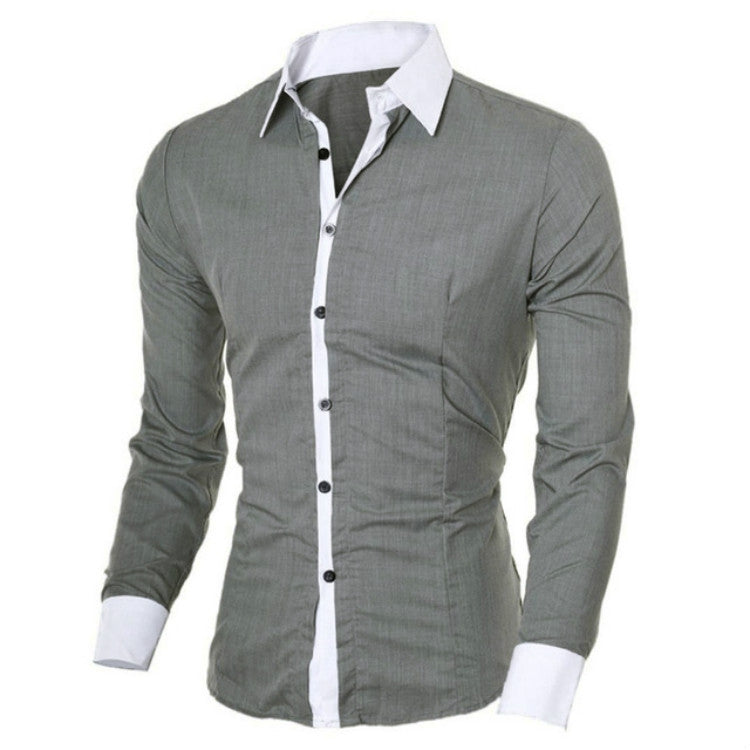 Casual Business Men Dress Long Sleeve Cotton Stylish Social Shirts