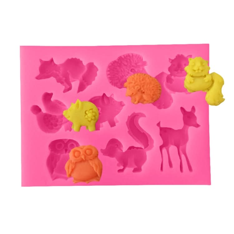 Animals Silicone Mold Cake Decorating Tools Pastry Baking Chocolate Soap Mold - Reluova