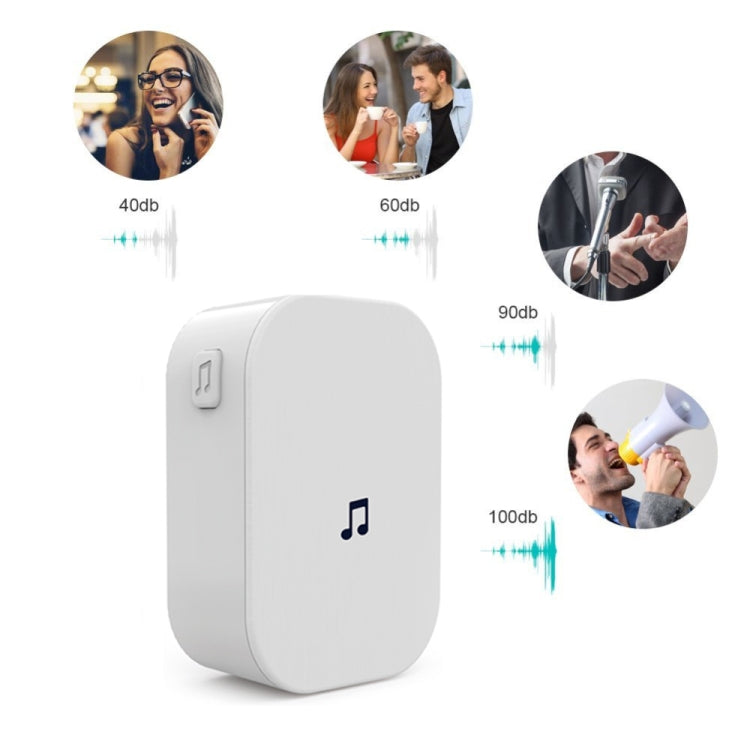 Wireless WiFi Doorbell Jingle Machine Intelligent Doorbell Voice Intercom Bell