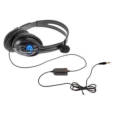 Bilateral Large Headphones PS4 Host Internet Voice Chat Headset for PS4 Reluova