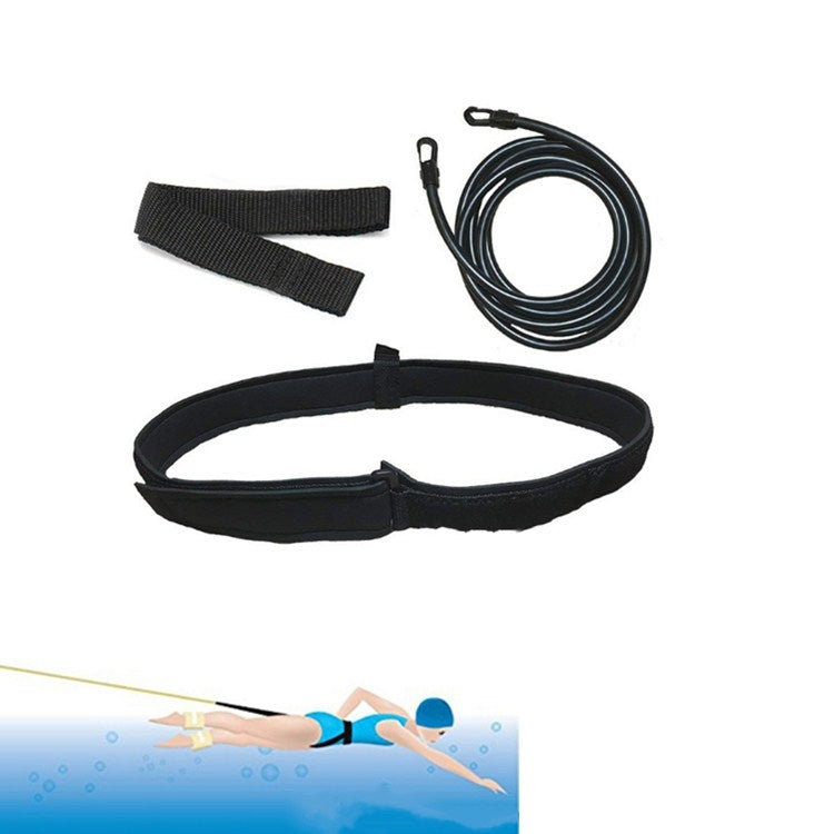 Swimming Resistance Strength Training Equipment Elastic Rope Swimming Equipment Reluova