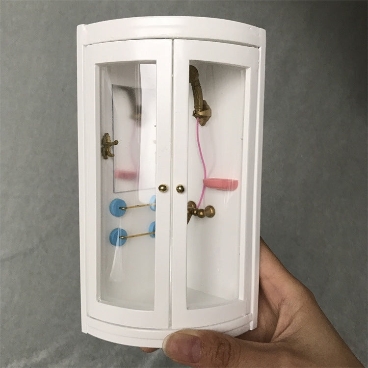 1:12 Mini House Toy House Accessory Simulation Bathroom