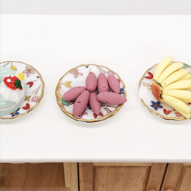 20 PCS / 2 Bags 1:12 Mini Dollhouse Simulation Sweet Potato Miniature Food Play Decoration-Reluova