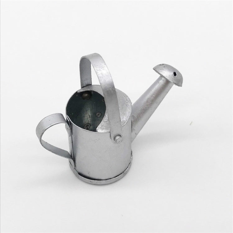 1:12 Mini House Toy Garden Accessory Simulation Iron Watering Can