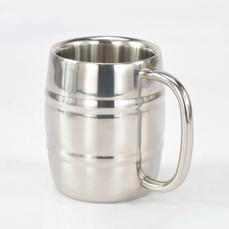 Stainless Steel Beer Cup Mugs Outdoor Camping Western Tea Coffee Cup Insulated Portable Water Cup Drinkware with Handle - Reluova