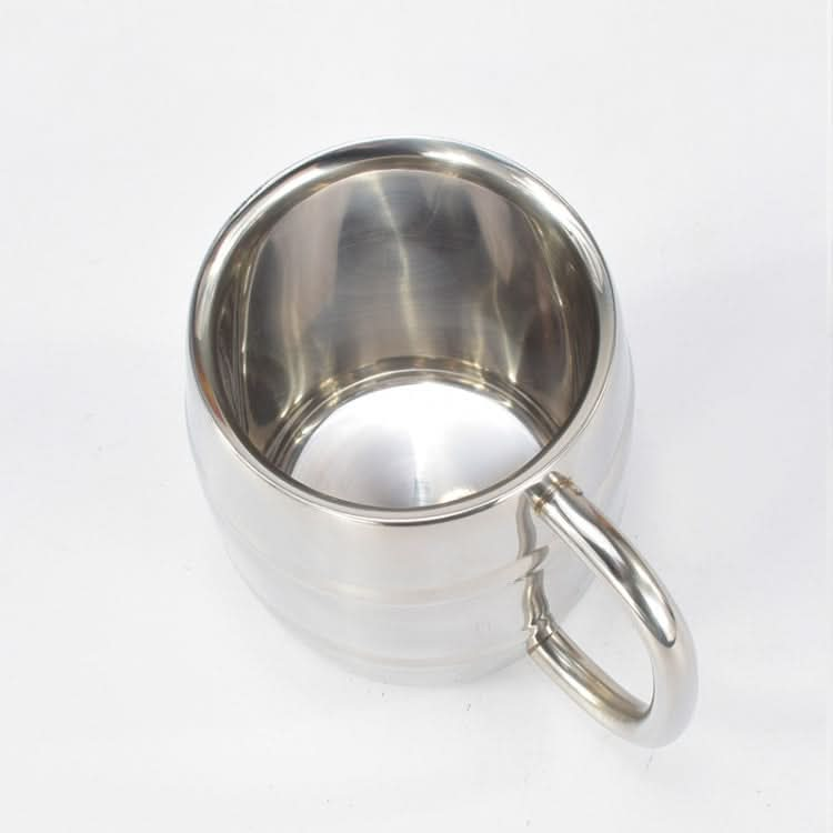 Stainless Steel Beer Cup Mugs Outdoor Camping Western Tea Coffee Cup Insulated Portable Water Cup Drinkware with Handle - Reluova