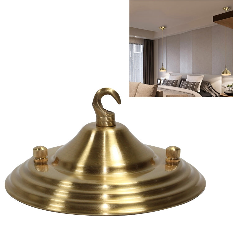 Chandelier Wall Lamp Full Copper Ceiling Plate Base Lighting Accessories