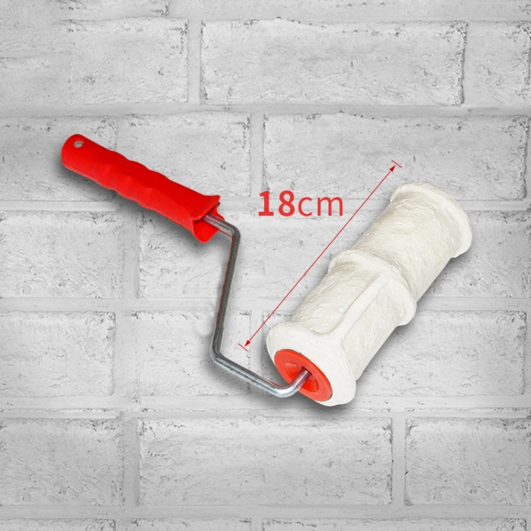 8 inch imitation brick pattern roller embossing roller diatom mud construction tool