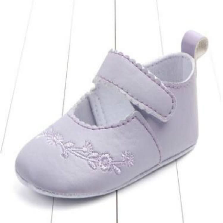 Baby Girl First Walkers PU Leather Cute Princess Crib Shoes Reluova