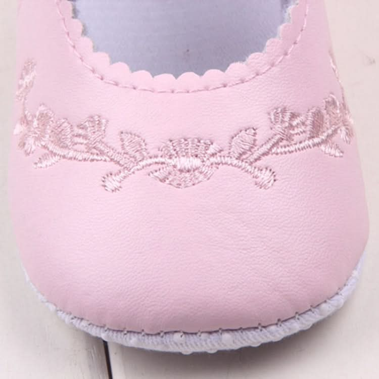 Baby Girl First Walkers PU Leather Cute Princess Crib Shoes Reluova