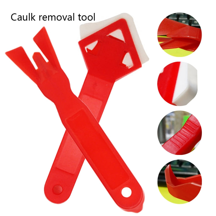 2 PCS  Mini Handmade Tools Scraper Floor Cleaner Surface Glue Residual Shovel Tool-Reluova