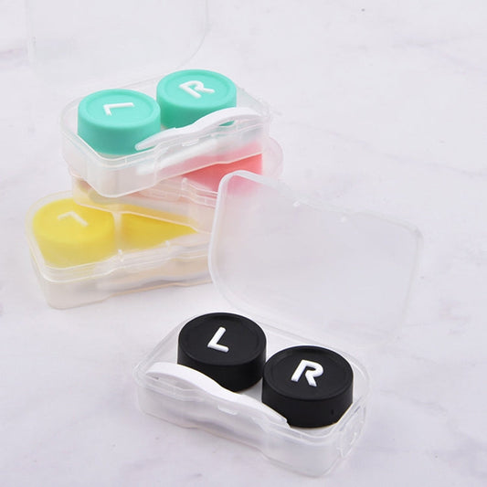 5 PCS Convenient Travel Contact Lens Case Eyes Care Kit, Random Color Delivery-Reluova