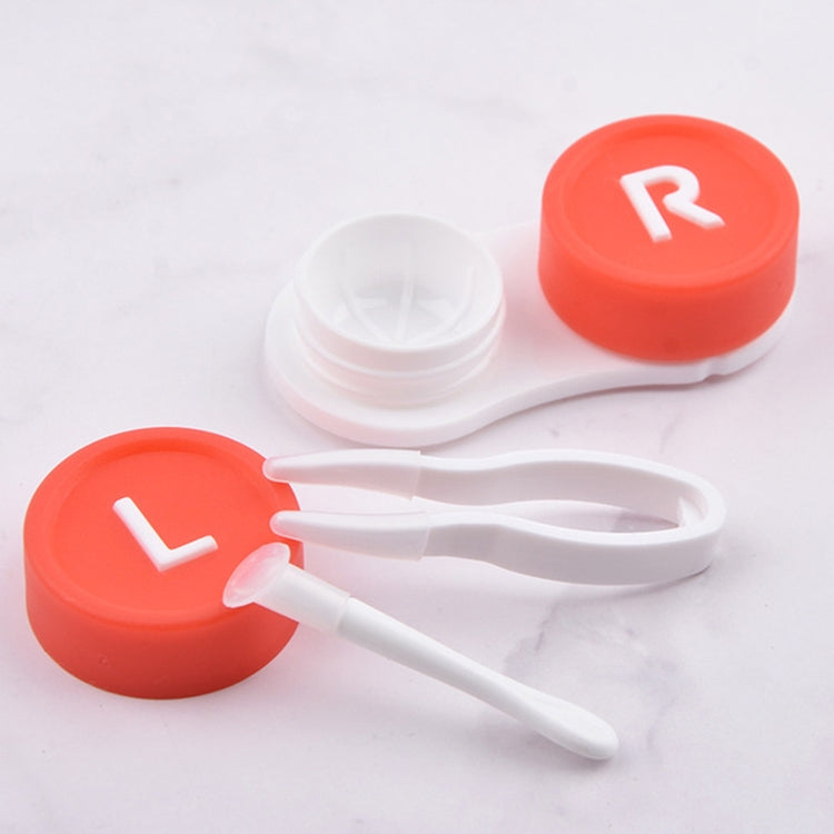 5 PCS Convenient Travel Contact Lens Case Eyes Care Kit, Random Color Delivery