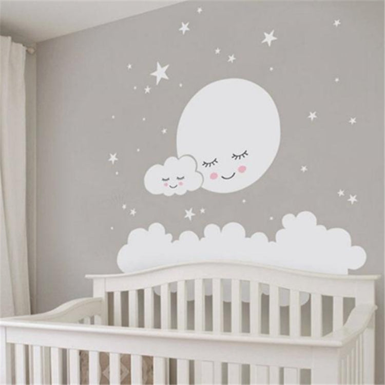 Cloud Star Moon Children Room Decoration Wall Sticker My Store