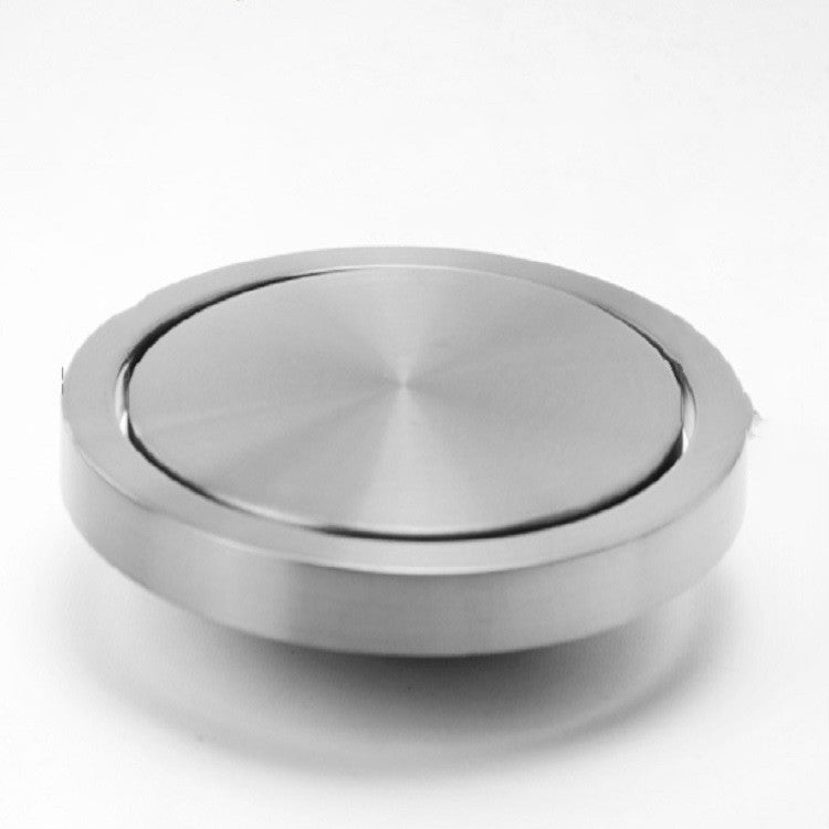 Embedded Type Stainless Steel Swing Cover Flip Kitchen Countertop Trash Can Lid  Cap My Store