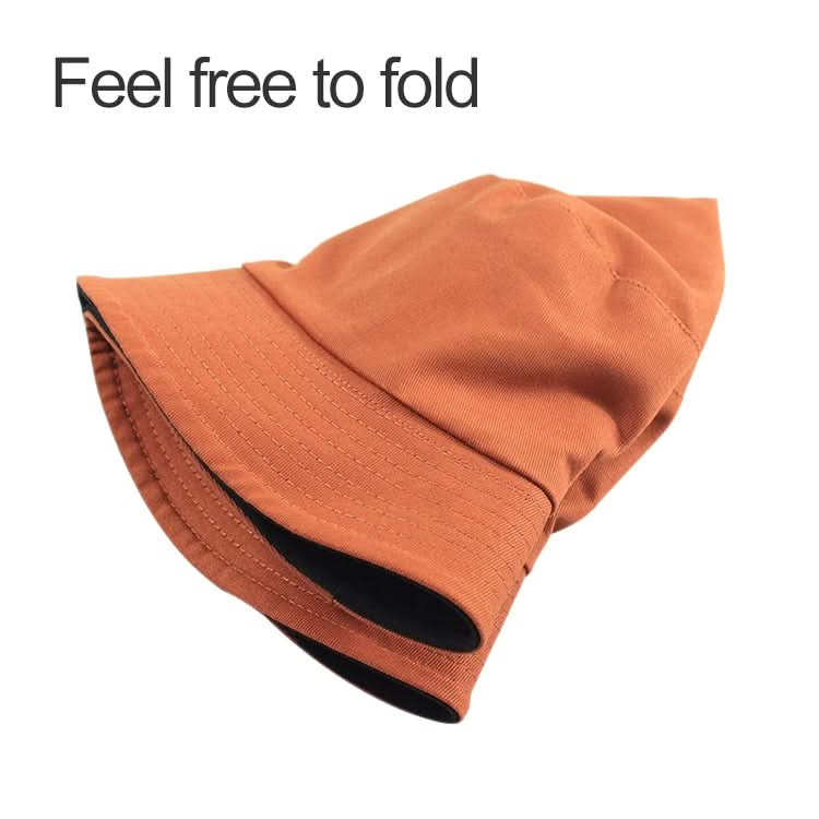 Solid Color Cotton Double-sided Wearable Fisherman Hat for Women Reluova