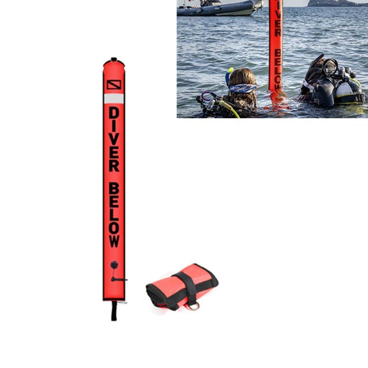 210D Nylon Automatic Seal Safety Signal Diving Mark Diving Buoy-Reluova