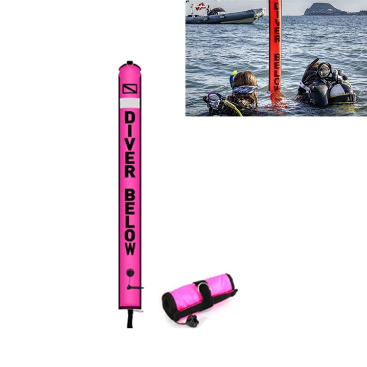 210D Nylon Automatic Seal Safety Signal Diving Mark Diving Buoy-Reluova