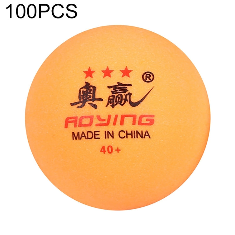 ROYING 10 PCS Professional ABS Table Tennis Training Ball, Diameter: 40mm