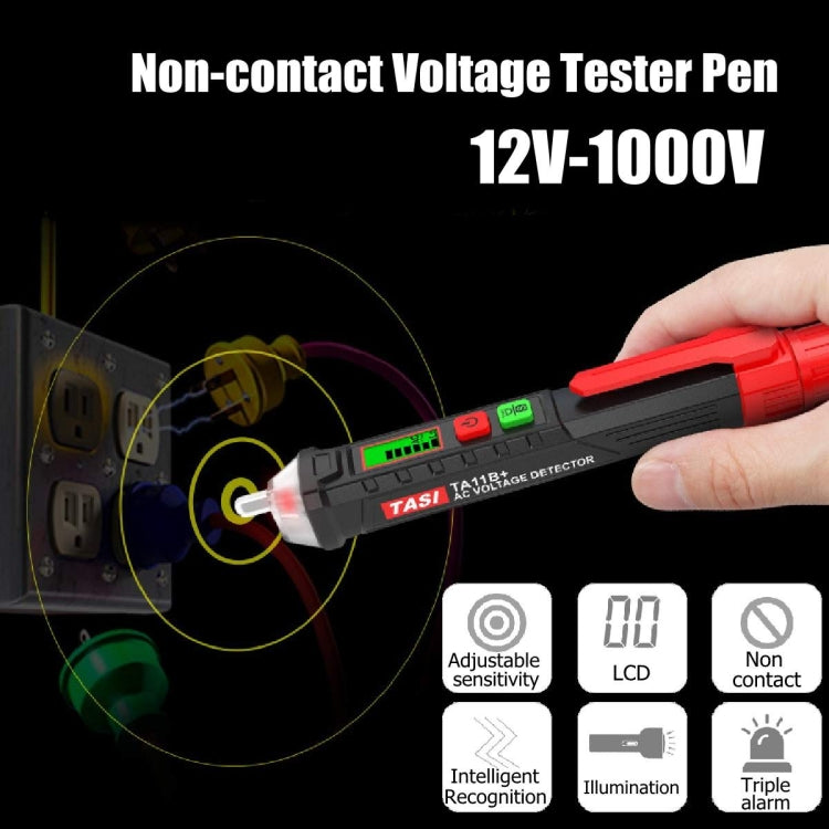 TASI Electrician Dedicated Multi-function Intelligent Induction Test Pencil