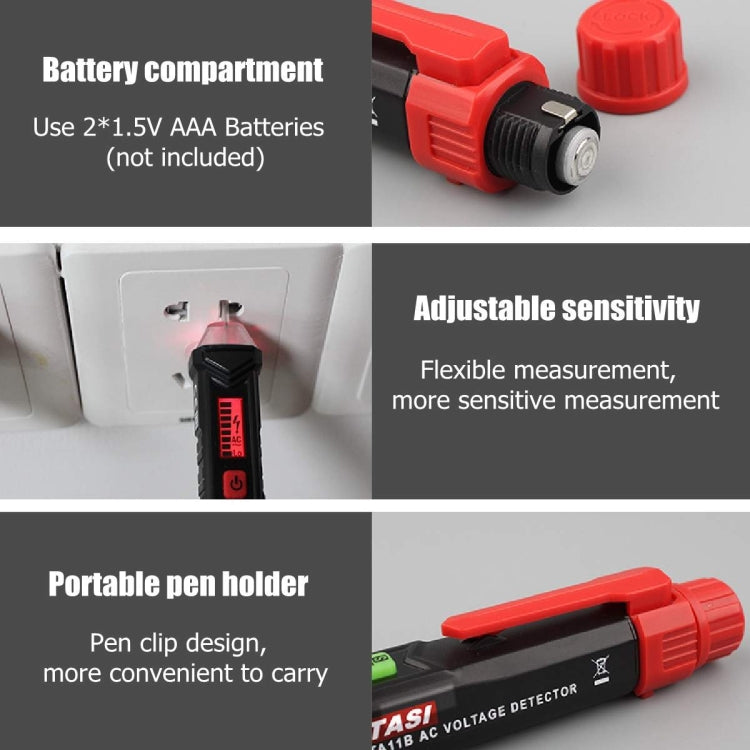 TASI Electrician Dedicated Multi-function Intelligent Induction Test Pencil