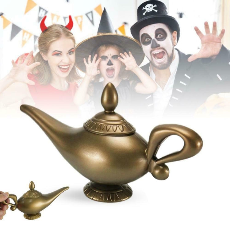 Arabian Magic Lamp Plastic Halloween Costume Props Role-playing Props