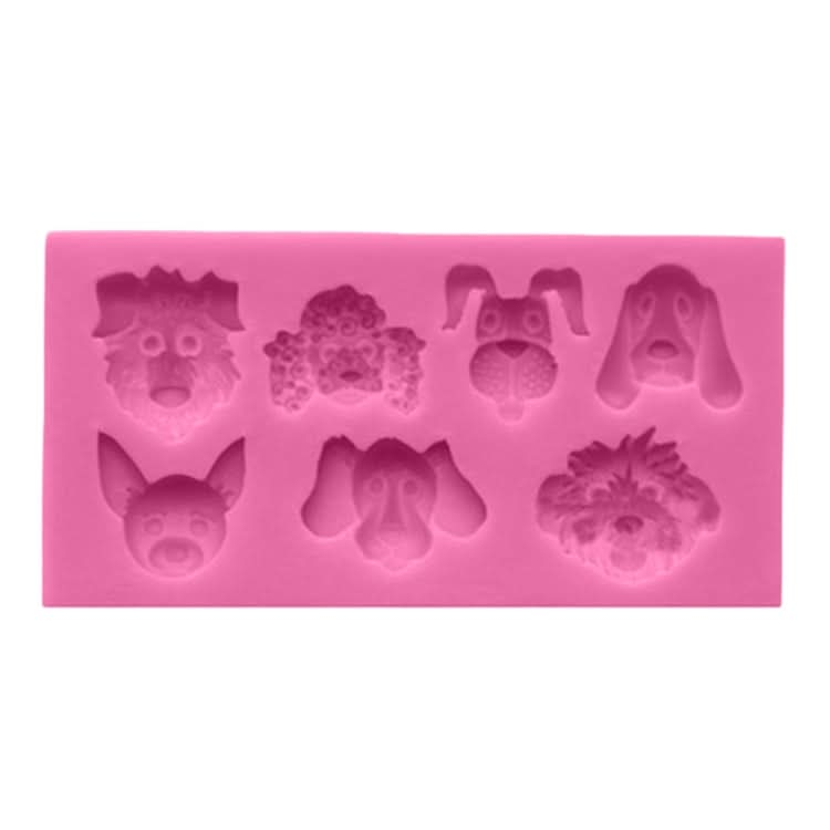 Dogs Shape Cartoon Silicone Fondant Cake Decorating Mold - Reluova