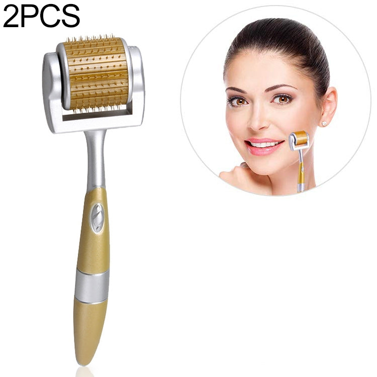 2 PCS ZGTS192 Titanium Alloy Microneedle Facial Repair Nano Roller Instrument-Reluova