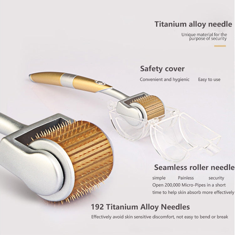 2 PCS ZGTS192 Titanium Alloy Microneedle Facial Repair Nano Roller Instrument