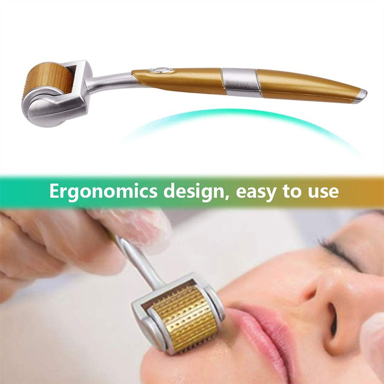 2 PCS ZGTS192 Titanium Alloy Microneedle Facial Repair Nano Roller Instrument