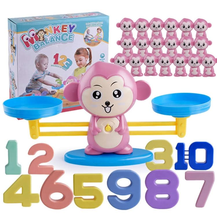 Monkey Balance Scale Toy Child Educational Math Toys Reluova