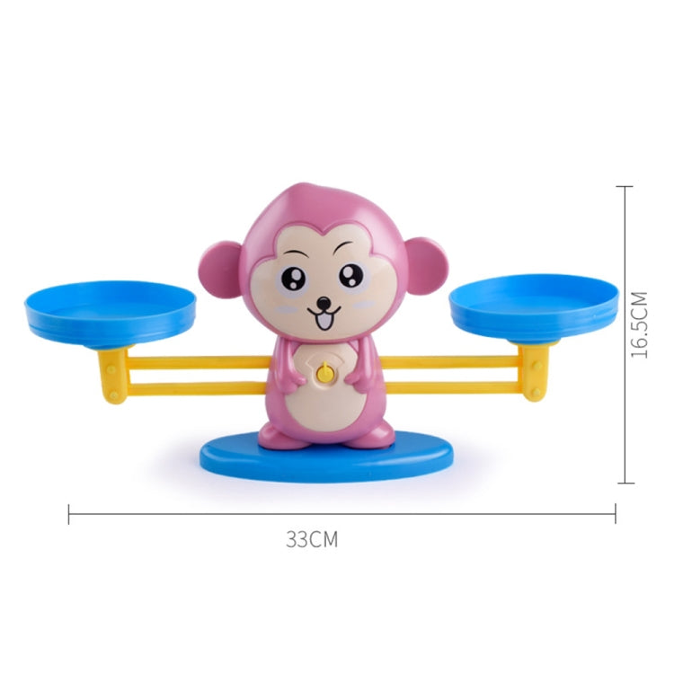 Monkey Balance Scale Toy Child Educational Math Toys