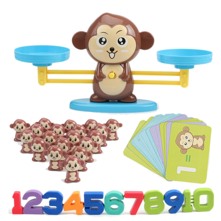 Monkey Balance Scale Toy Child Educational Math Toys