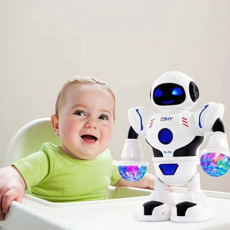 Electric Hyun Dance Robot LED Light Music Children's Educational Toys Reluova