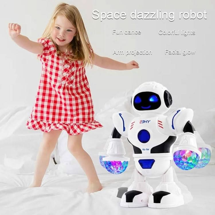 Electric Hyun Dance Robot LED Light Music Children's Educational Toys Reluova